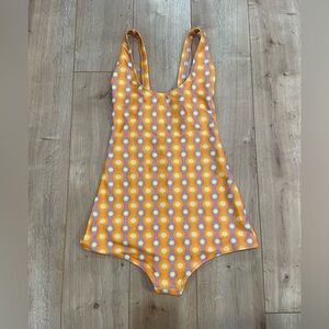 Free People Inner Relm Laminate Surf swimsuit Size M NWT